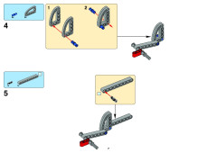 LEGO 8258 instructions page 7 – build guide